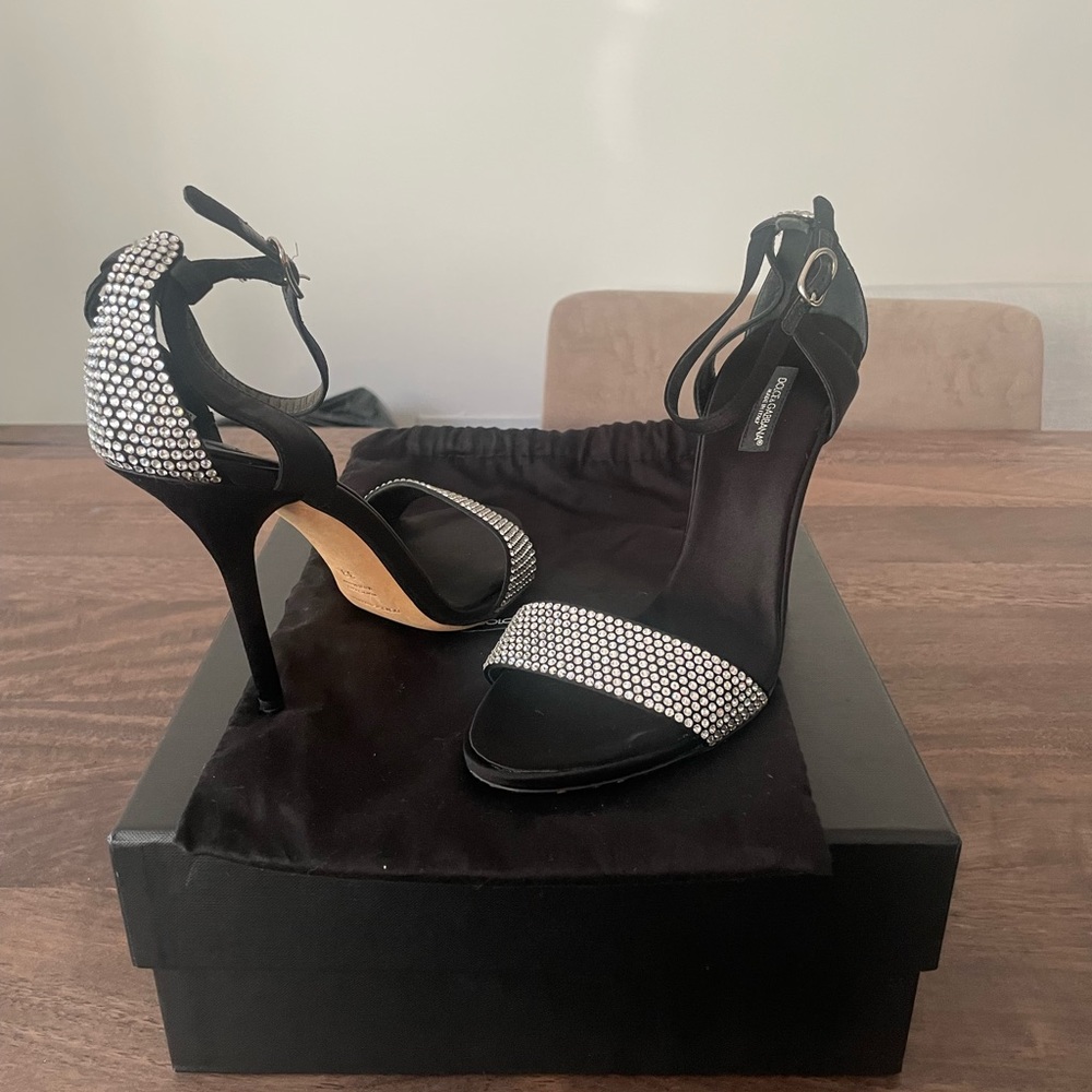 Dolce & Gabbana Crystal Sandals